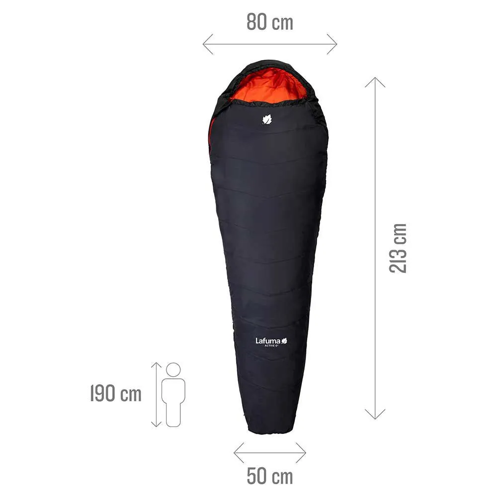 Lafuma Active 0°c Sovepose, Eclipse blue, Right Zipper