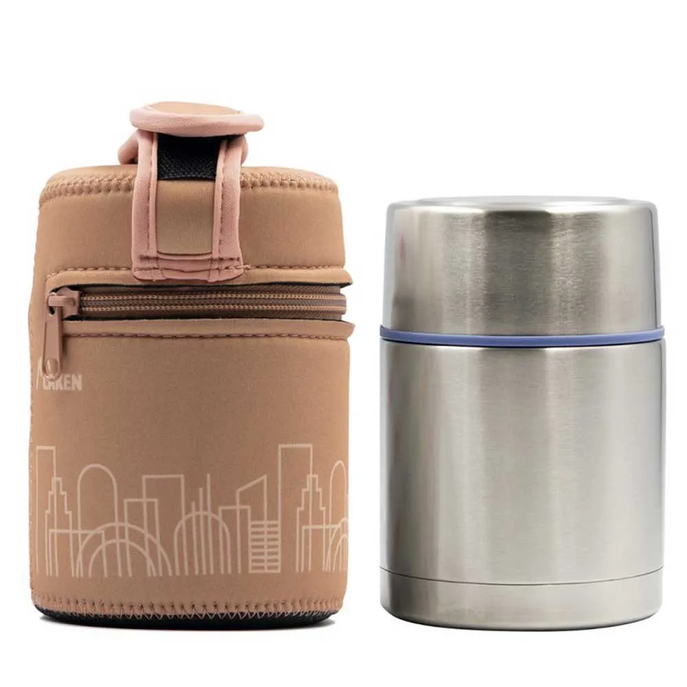 Laken Drinklife+cover City 500ml Termosflaske, Pink, One Size