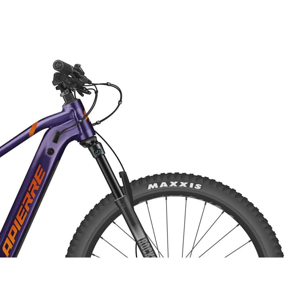 Lapierre Overvolt Ht 9.7 27.5´´ Deore 2022 Elektrisk Terrengsykkel, Purple / orange, M, 750Wh, Elsykkel Lapierre Overvolt Ht 9.7 27.5´´ Deore 2022 Elektrisk Terrengsykkel, Purple / orange, M, 750Wh, Elsykkel