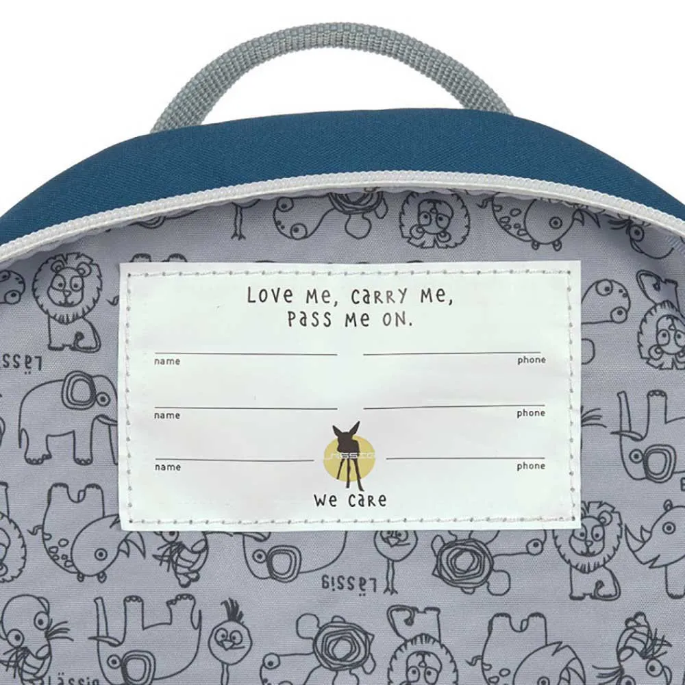 Lassig Liten Hval Ryggsekk, Blue