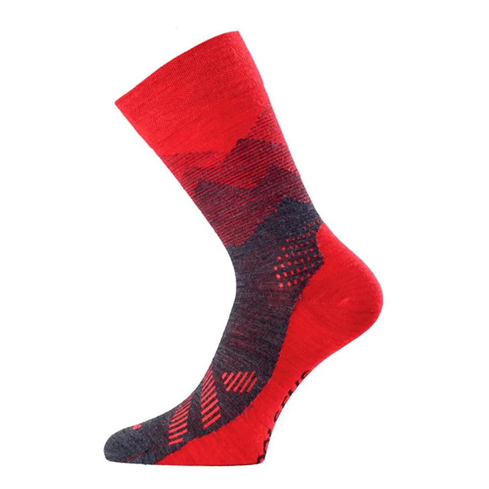 Lasting Fwo 383 Half Crewsokker, Red Lasting Fwo 383 Half Crewsokker, Red