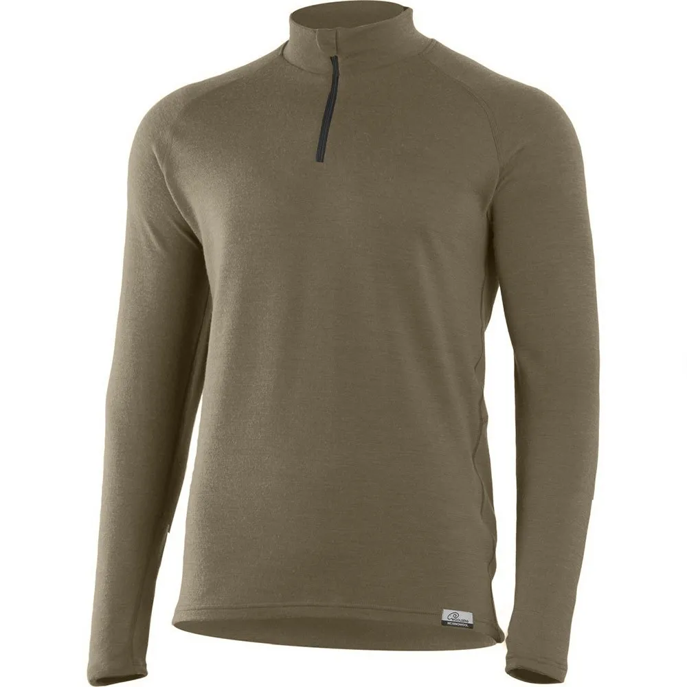 Lasting Wary 7373 Fleecejakke Med Halv Glidelås, Brown