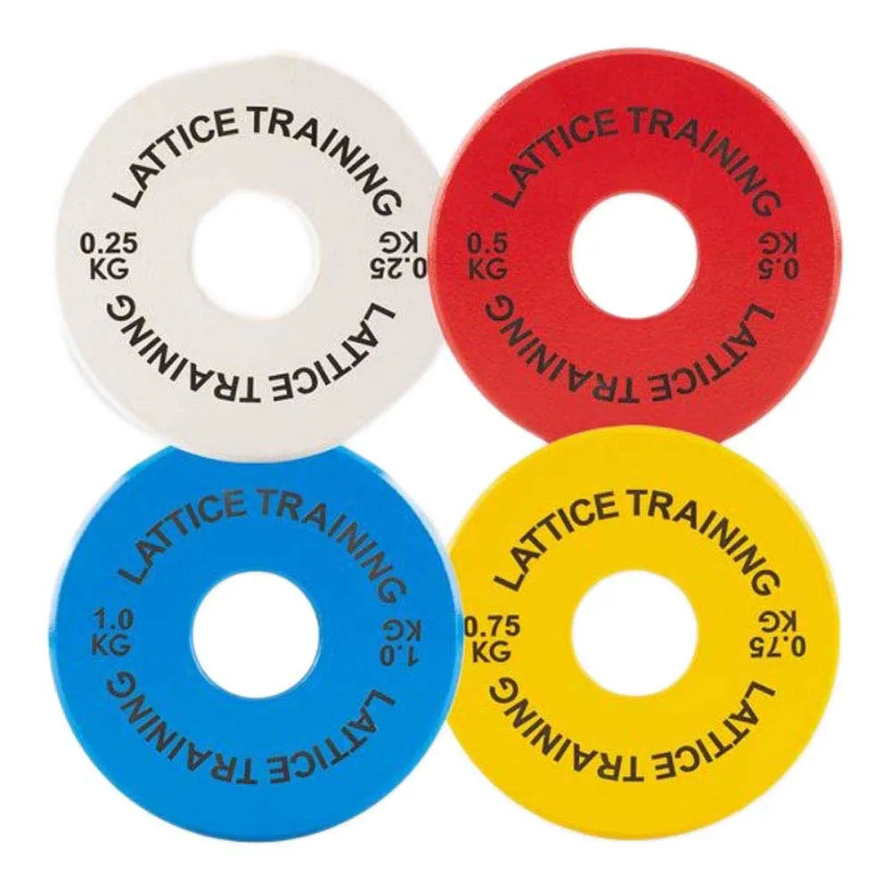 Lattice Training Fractional Plates Vekt For Vinsj, Asorted colours, One Size