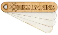 Lattice Training Hand File Wood Lattice Training Hand File Wood
