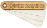 Lattice Training Hand File Wood, Wood, One Size