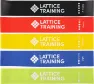 Lattice Training Resistance Band 5 Pack, Multi colour, One Size