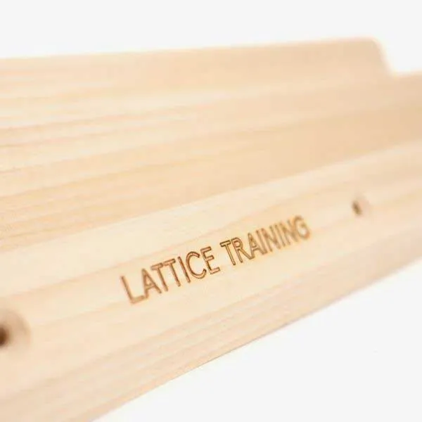 Lattice Training Triple Rung Klatregrep, Wood, One Size