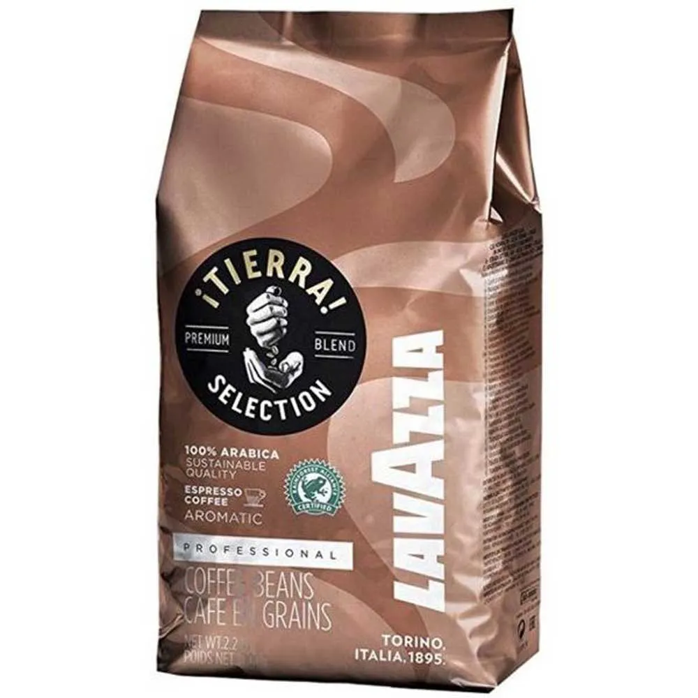 Lavazza Tierra Selection Espresso Aromatic Kaffebønner 1kg, Brown, One Size