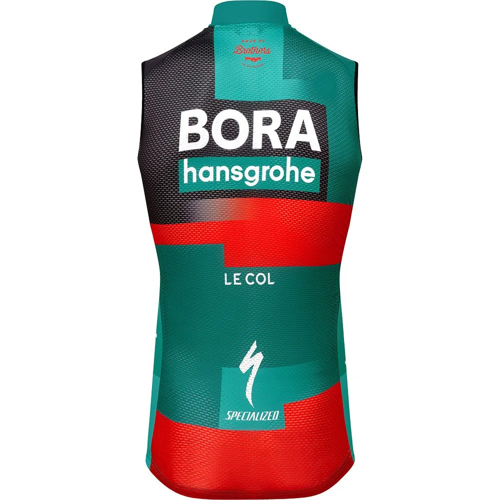 LE COL Bora-hansgrohe Sport Replica 2023 Vest, Black / green LE COL Bora-hansgrohe Sport Replica 2023 Vest, Black / green