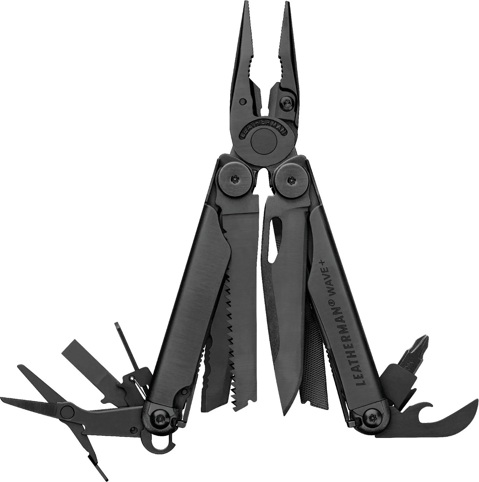 Leatherman Wave+ black m/MOLLE-taske sort nylon