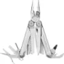 Leatherman Wave+ stainless steel m/sort nylontaske