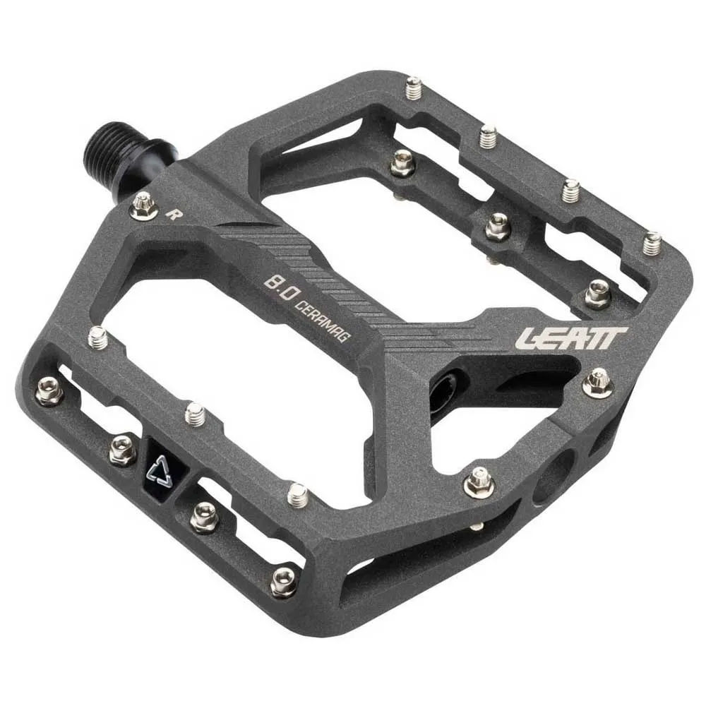 Leatt Ceramag All Mountain 8.0 Ti Flat 114x107 Mm Sykkelpedaler, Grey, One Size Leatt Ceramag All Mountain 8.0 Ti Flat 114x107 Mm Sykkelpedaler, Grey, One Size