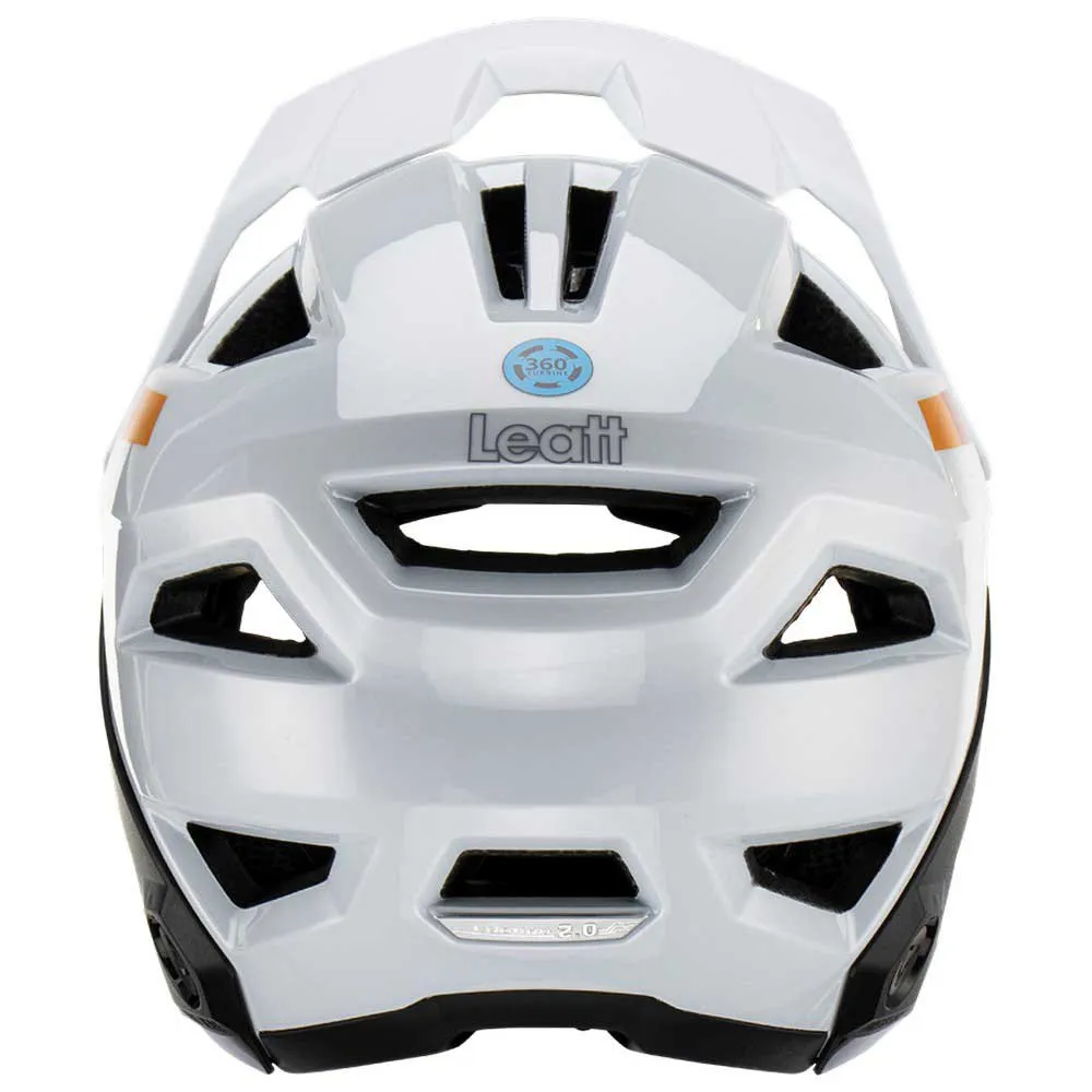 Leatt Enduro 2.0 Junior Utforhjelm, White Leatt Enduro 2.0 Junior Utforhjelm, White