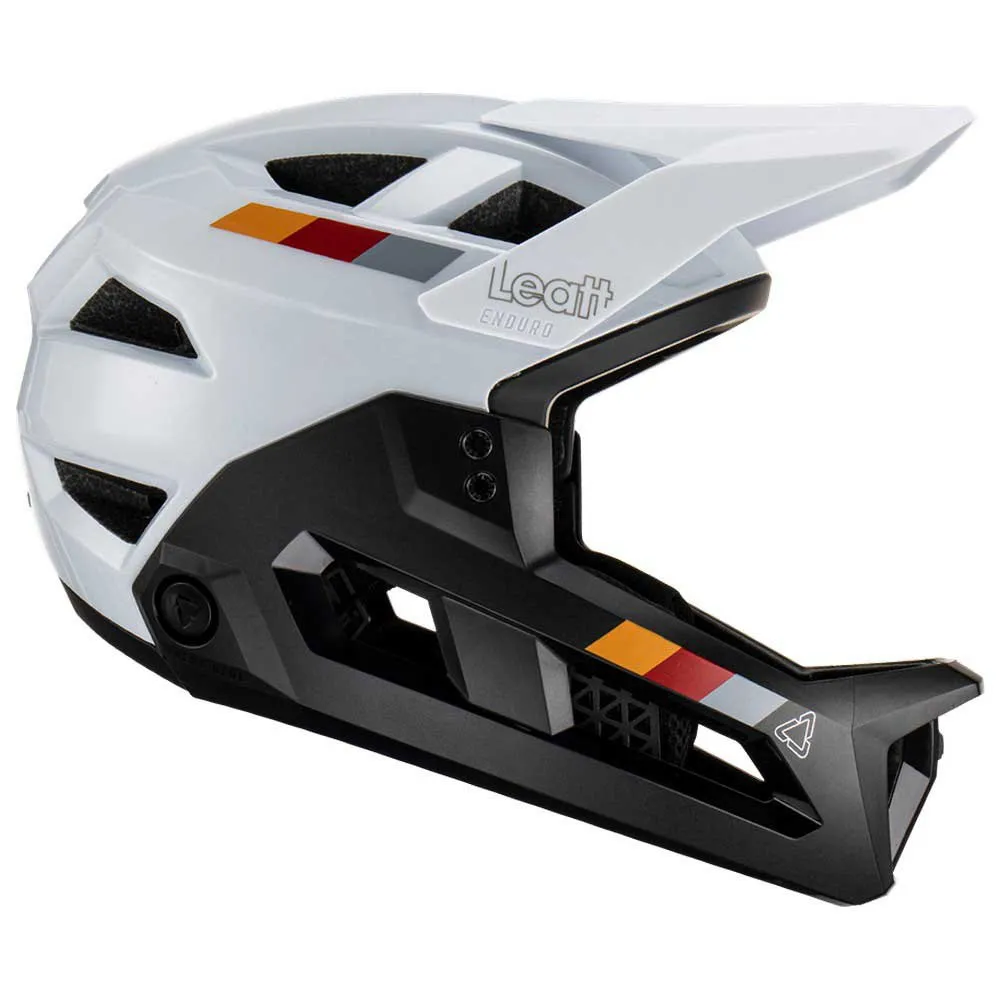 Leatt Enduro 2.0 Junior Utforhjelm, White Leatt Enduro 2.0 Junior Utforhjelm, White