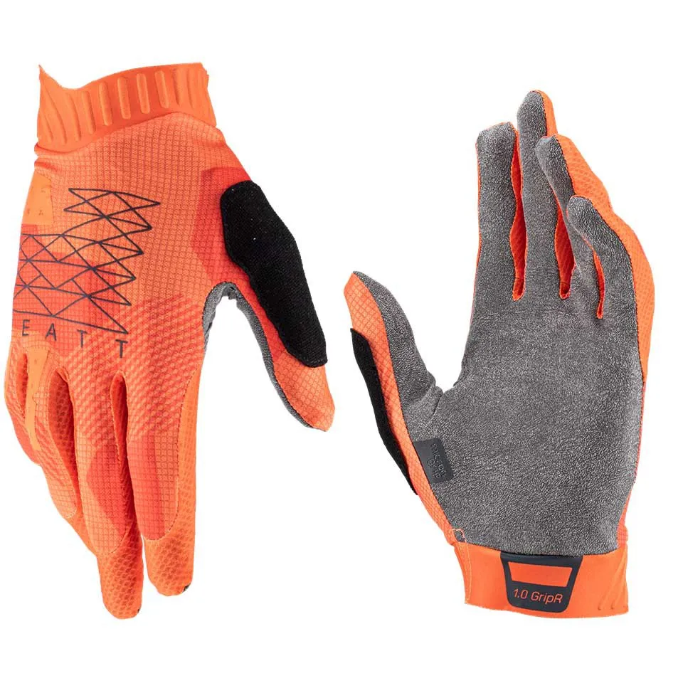 Leatt Mtb 1.0 Gripr Jr Hansker, Flame