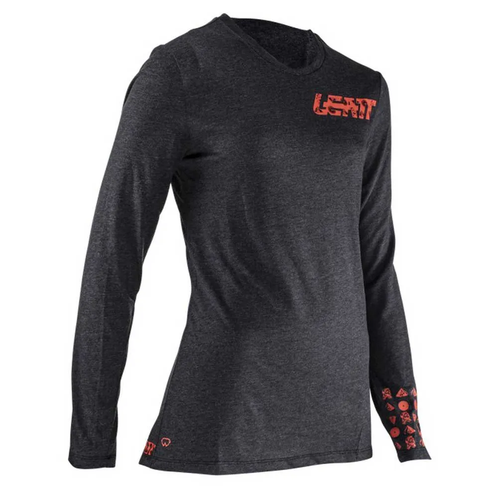 Leatt Mtb Gravity 2.0 Langarmet Enduro-sykkeltrøye, Black Leatt Mtb Gravity 2.0 Langarmet Enduro-sykkeltrøye, Black