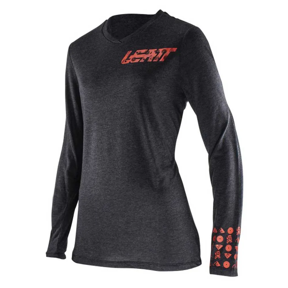 Leatt Mtb Gravity 2.0 Langarmet Enduro-sykkeltrøye, Black Leatt Mtb Gravity 2.0 Langarmet Enduro-sykkeltrøye, Black