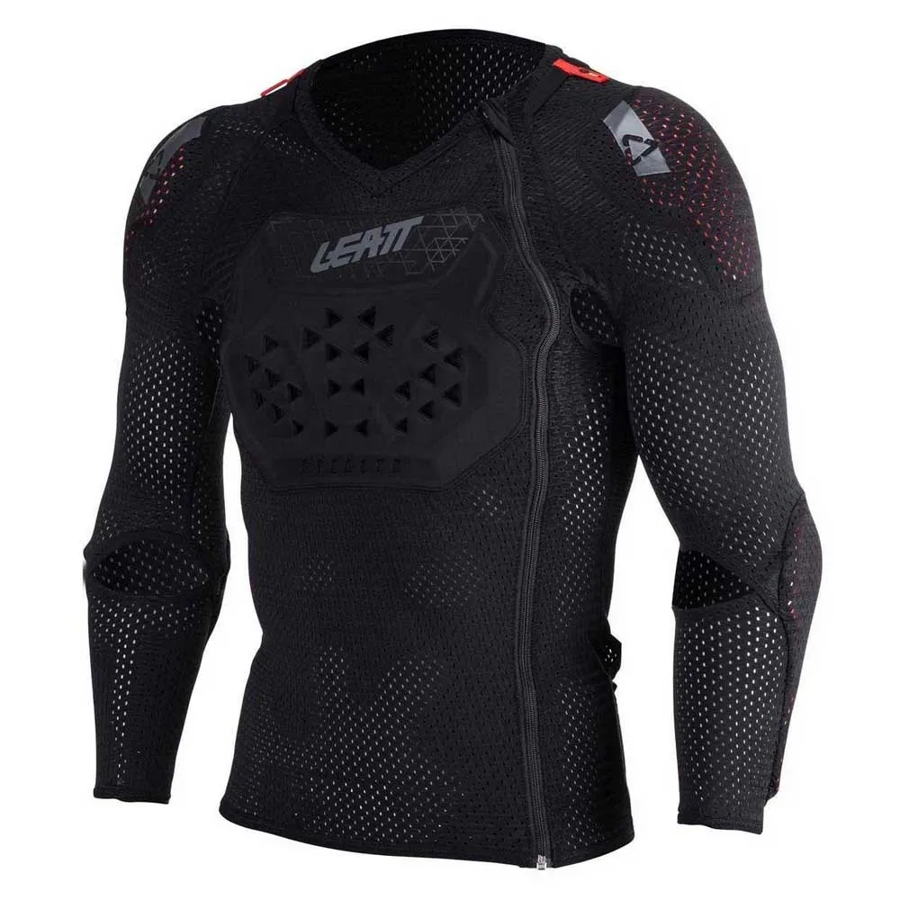 Leatt Reaflex Stealth Langarmet Beskyttelsesjersey, Black