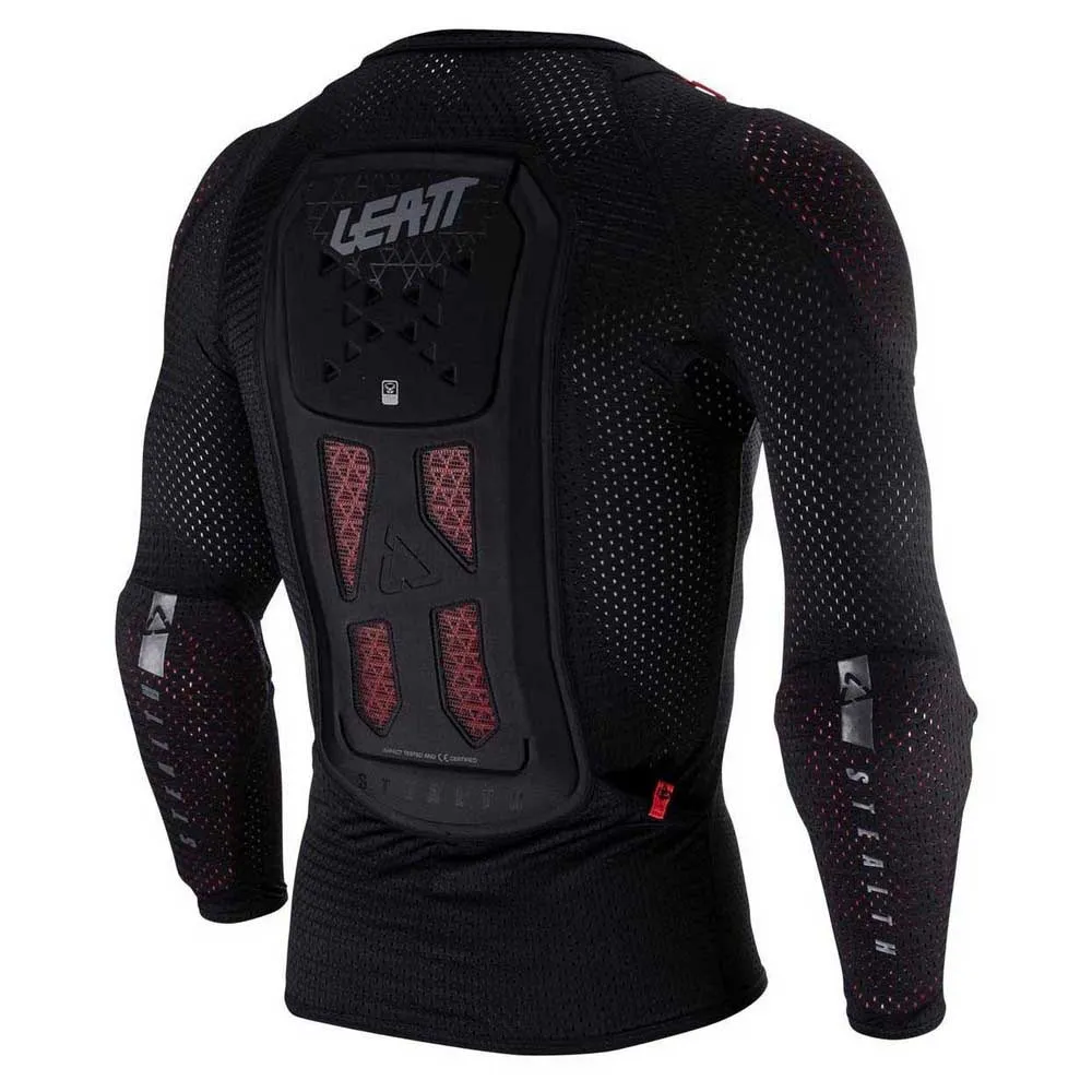 Leatt Reaflex Stealth Langarmet Beskyttelsesjersey, Black