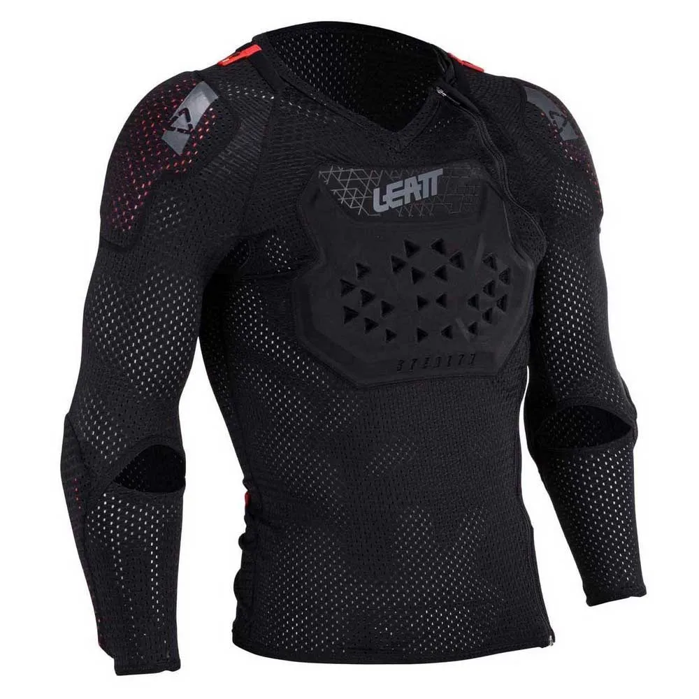 Leatt Reaflex Stealth Langarmet Beskyttelsesjersey, Black