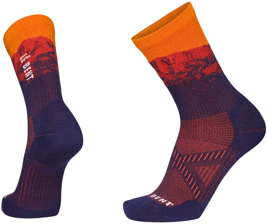 LeBent Zero Cushion 3/4 Crew Sock