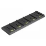 LEDLENSER 5-stasjons Ladepanel Pr/p6r/p7r Core P6r/p7r Signature, Black, One Size
