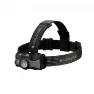 LEDLENSER Mh7 Hodelykt, Grey, 600 Lysstyrker