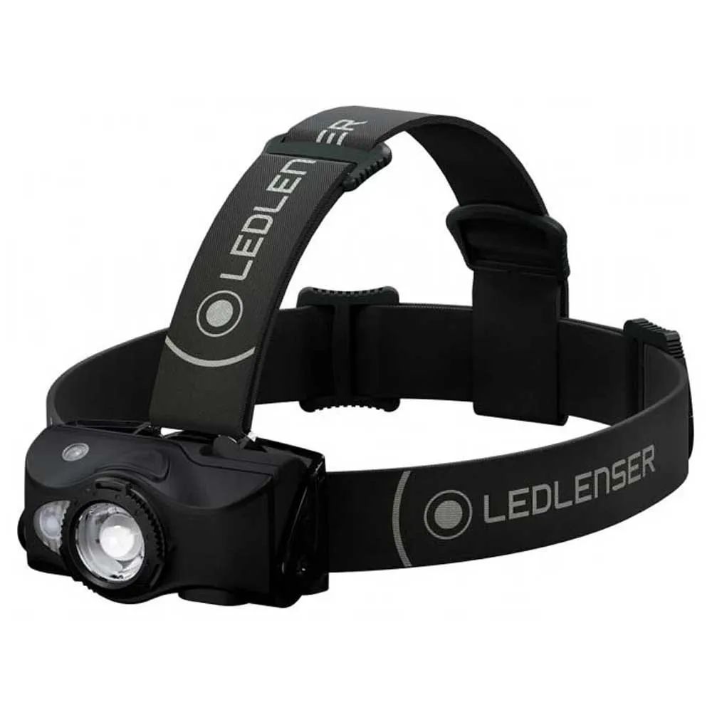 LEDLENSER Mh8 Hodelykt, Black, 600 Lysstyrker LEDLENSER Mh8 Hodelykt, Black, 600 Lysstyrker