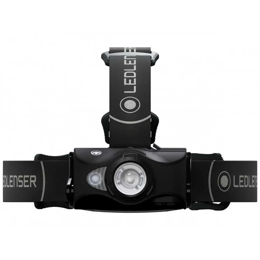 LEDLENSER Mh8 Hodelykt, Black, 600 Lysstyrker LEDLENSER Mh8 Hodelykt, Black, 600 Lysstyrker