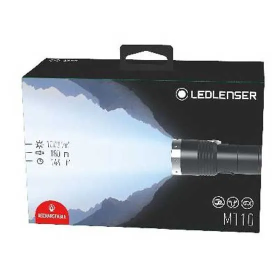 LEDLENSER Mt10 Lommelykt, Black, 1000 Lysstyrker