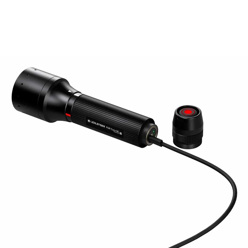 LEDLENSER P6r Core Qc Lommelykt, Black, 270 Lysstyrker LEDLENSER P6r Core Qc Lommelykt, Black, 270 Lysstyrker