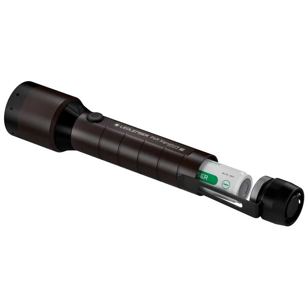 LEDLENSER P6r Signature Lommelykt, Black, 1400 Lysstyrker LEDLENSER P6r Signature Lommelykt, Black, 1400 Lysstyrker
