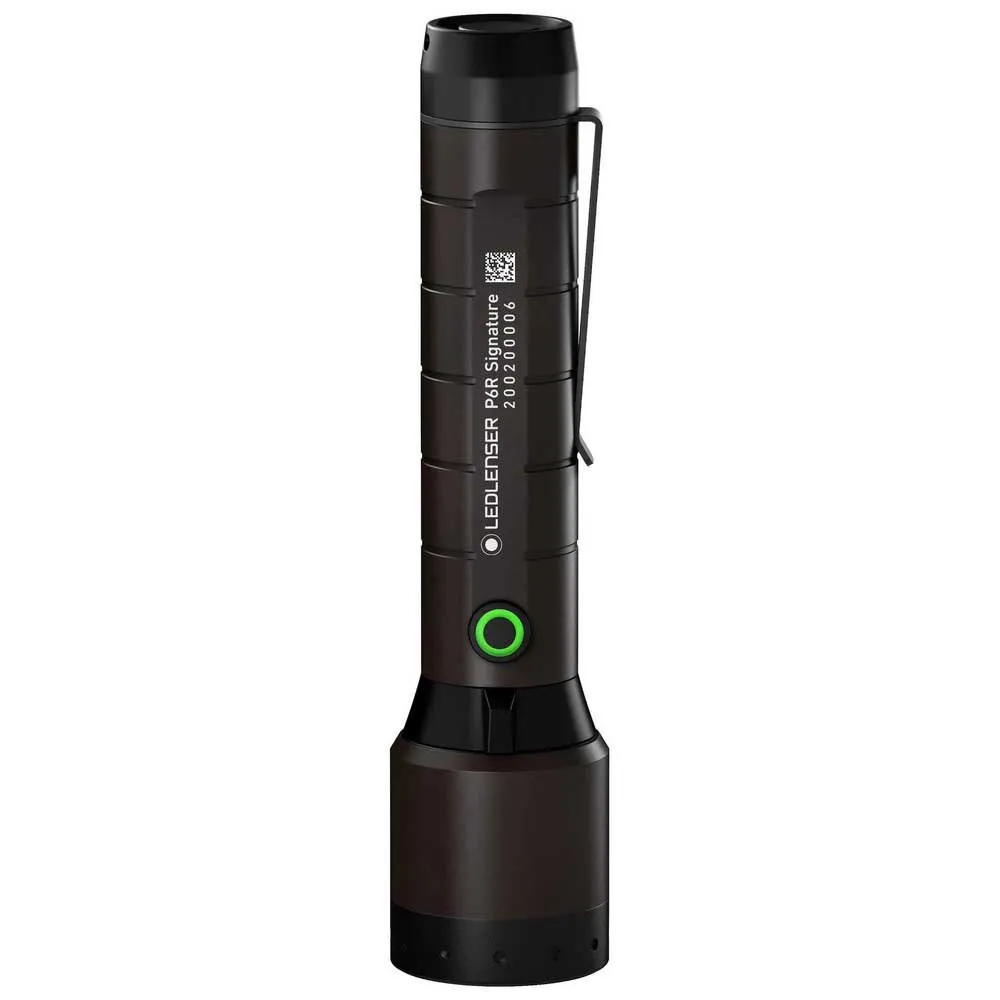 LEDLENSER P6r Signature Lommelykt, Black, 1400 Lysstyrker LEDLENSER P6r Signature Lommelykt, Black, 1400 Lysstyrker