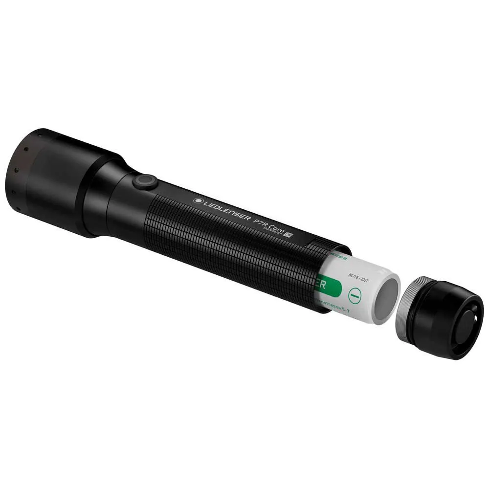 LEDLENSER P7r Core Lommelykt, Black, 1400 Lysstyrker LEDLENSER P7r Core Lommelykt, Black, 1400 Lysstyrker