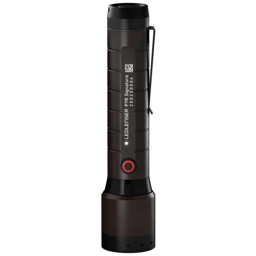 LEDLENSER P7r Signature Lommelykt Refurbished, Black, 2000 Lysstyrker