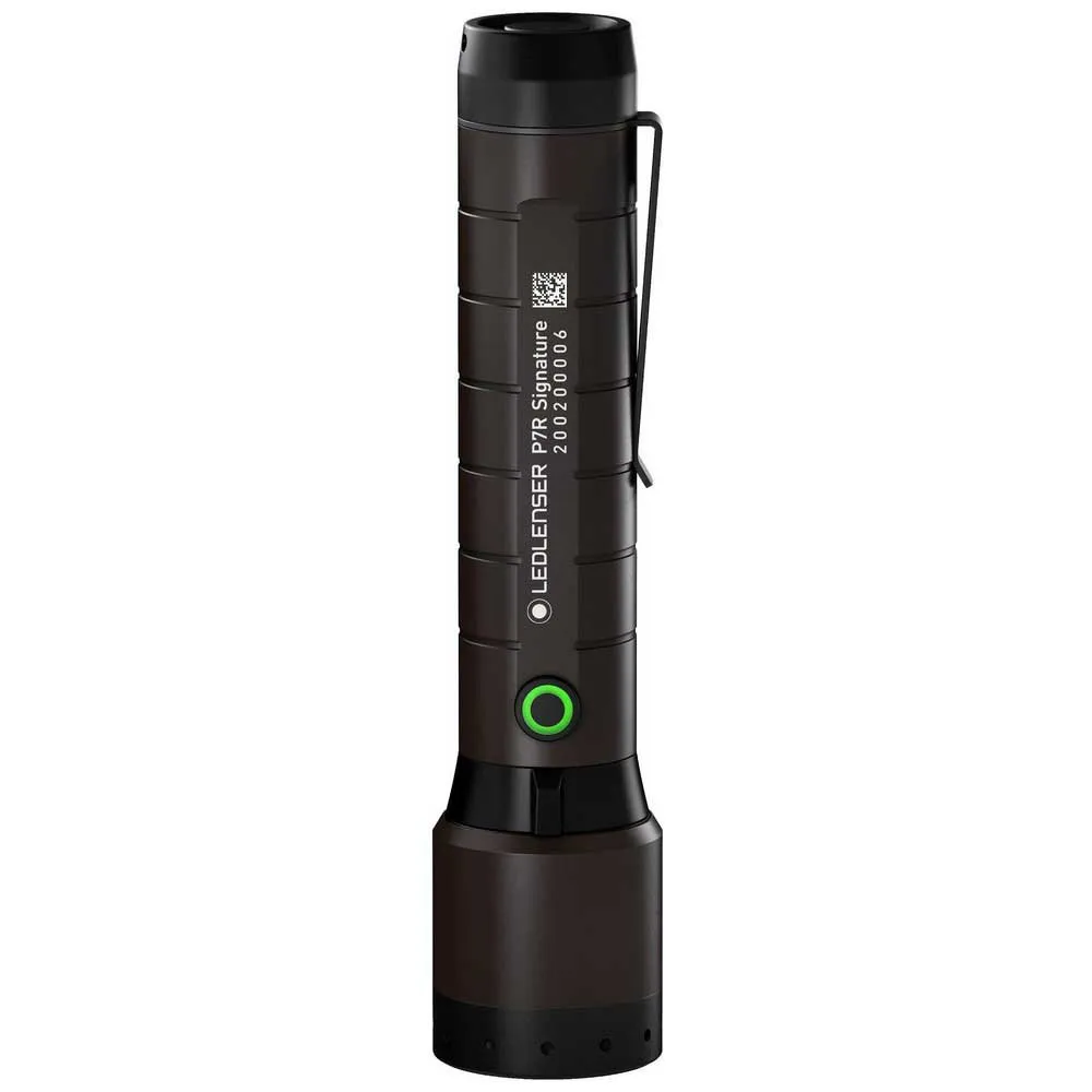 LEDLENSER P7r Signature Lommelykt Refurbished, Black, 2000 Lysstyrker
