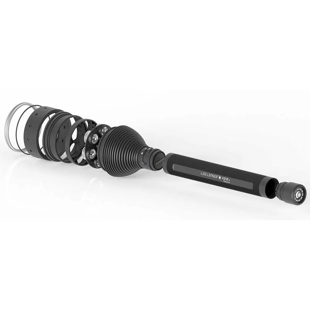 LEDLENSER X21r Lommelykt, Black, 5000 Lysstyrker LEDLENSER X21r Lommelykt, Black, 5000 Lysstyrker