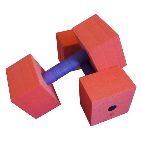 Leisis Alter-gim Square Hantel unisex, Red