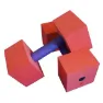 Leisis Alter-gim Square Hantel unisex, Red