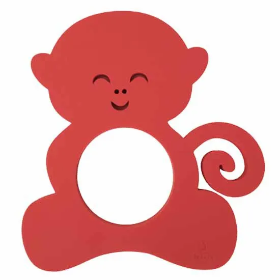 Leisis Monkey Flytematte unisex, Red, 60 x 62 x 4cm Leisis Monkey Flytematte unisex, Red, 60 x 62 x 4cm