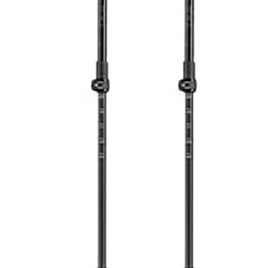 LEKI Black Series Carbon Spaserstokker, Black / black gray / dark anthracite, 100-135cm LEKI Black Series Carbon Spaserstokker, Black / black gray / dark anthracite, 100-135cm