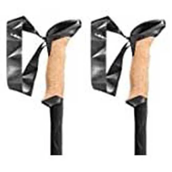 LEKI Black Series Carbon Spaserstokker, Black / black gray / dark anthracite, 100-135cm LEKI Black Series Carbon Spaserstokker, Black / black gray / dark anthracite, 100-135cm