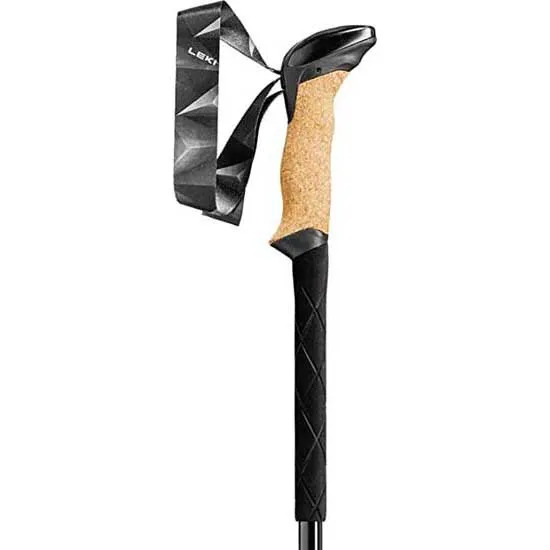LEKI Black Series Carbon Spaserstokker, Black / black gray / dark anthracite, 100-135cm LEKI Black Series Carbon Spaserstokker, Black / black gray / dark anthracite, 100-135cm