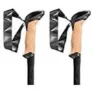 LEKI Black Series Carbon Spaserstokker, Black / black gray / dark anthracite, 100-135cm