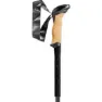 LEKI Black Series Carbon Spaserstokker, Black / black gray / dark anthracite, 100-135cm