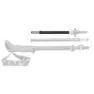 LEKI Black Series Fx Carbon Nedre Del Av Stolpen 110-130 Cm, Multi, 16-14mm
