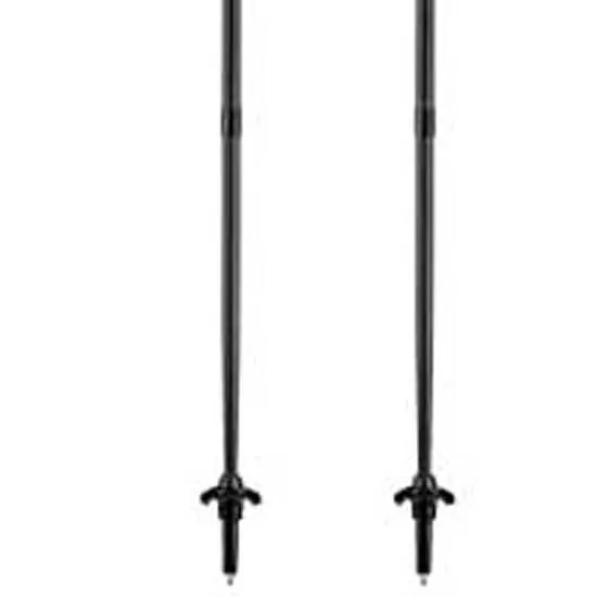 LEKI Black Series Fx Carbon Spaserstokker, Black / natural carbon, 110-130cm LEKI Black Series Fx Carbon Spaserstokker, Black / natural carbon, 110-130cm