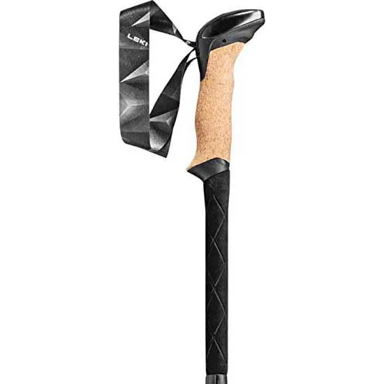 LEKI Black Series Fx Carbon Spaserstokker, Black / natural carbon, 110-130cm LEKI Black Series Fx Carbon Spaserstokker, Black / natural carbon, 110-130cm