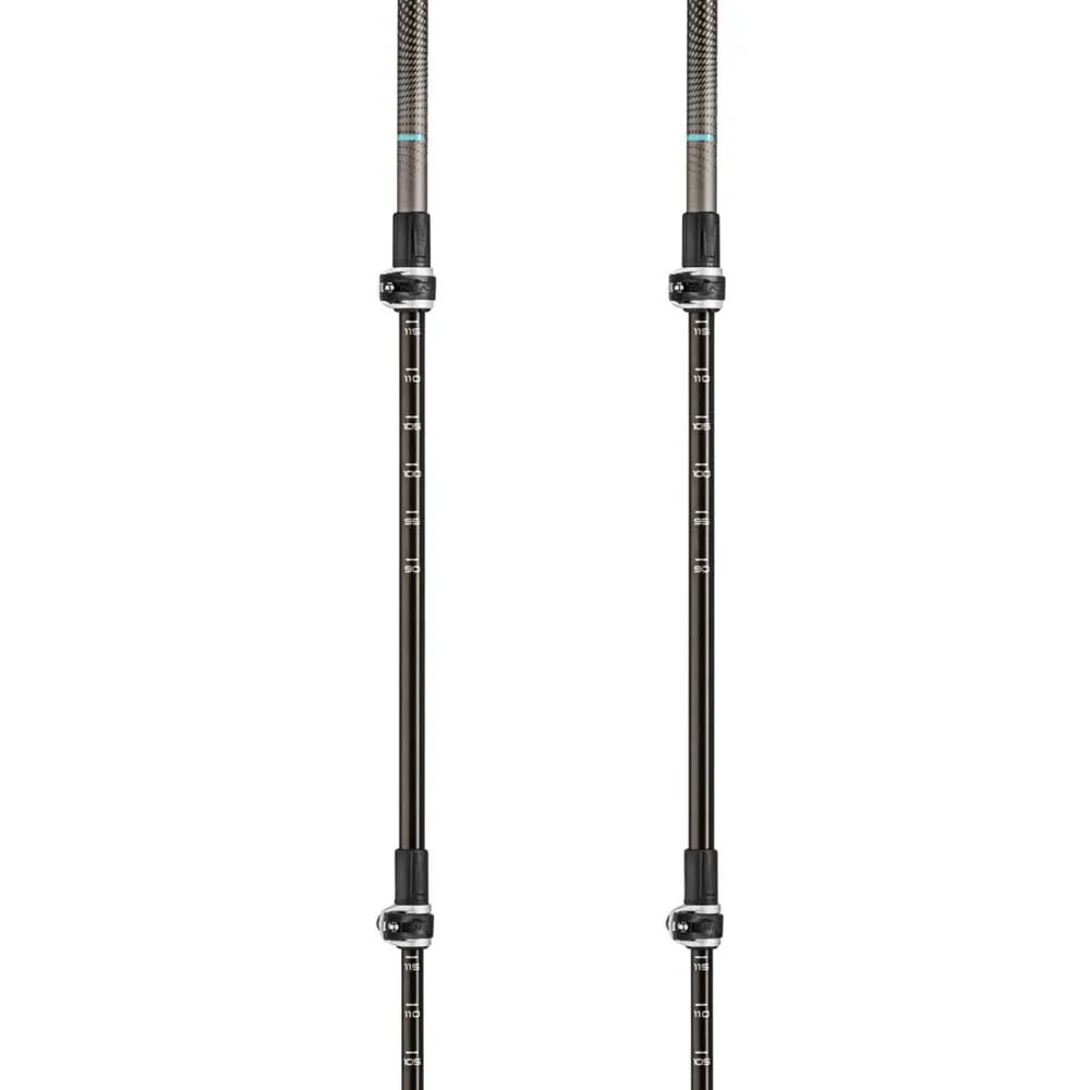 LEKI Cressida As Spaserstokker, Brown metallic / chocolate brown metallic / mint, 90-125cm LEKI Cressida As Spaserstokker, Brown metallic / chocolate brown metallic / mint, 90-125cm