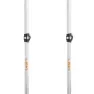 LEKI Cressida Fx Carbon As Spaserstokker, White / mango / silver, 100-120cm